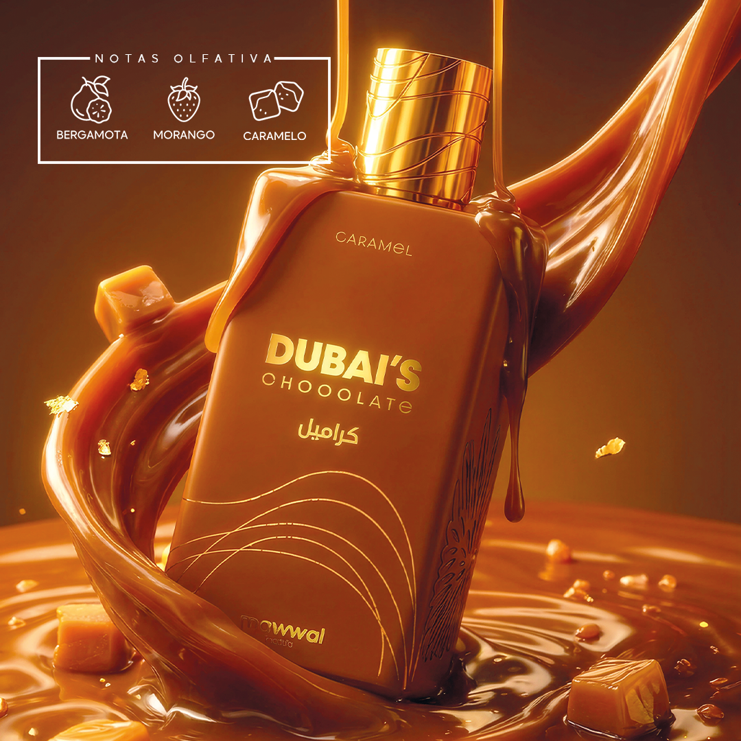 Perfume Mawwal Dubai's Chocolate Caramel Unisex 100ml Eau de Parfum