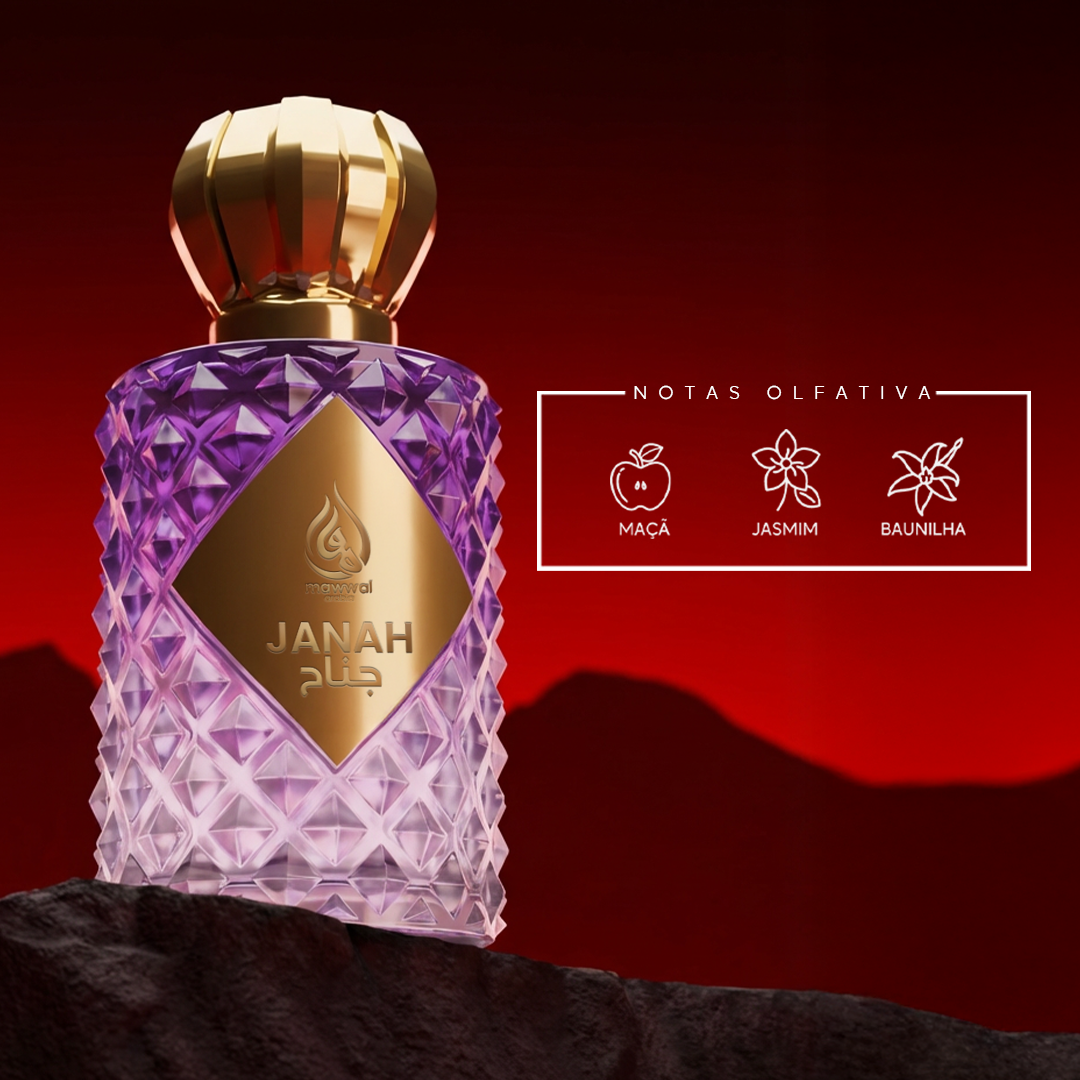Perfume Mawwal Janah Masculino 100 ml Eau de Parfum