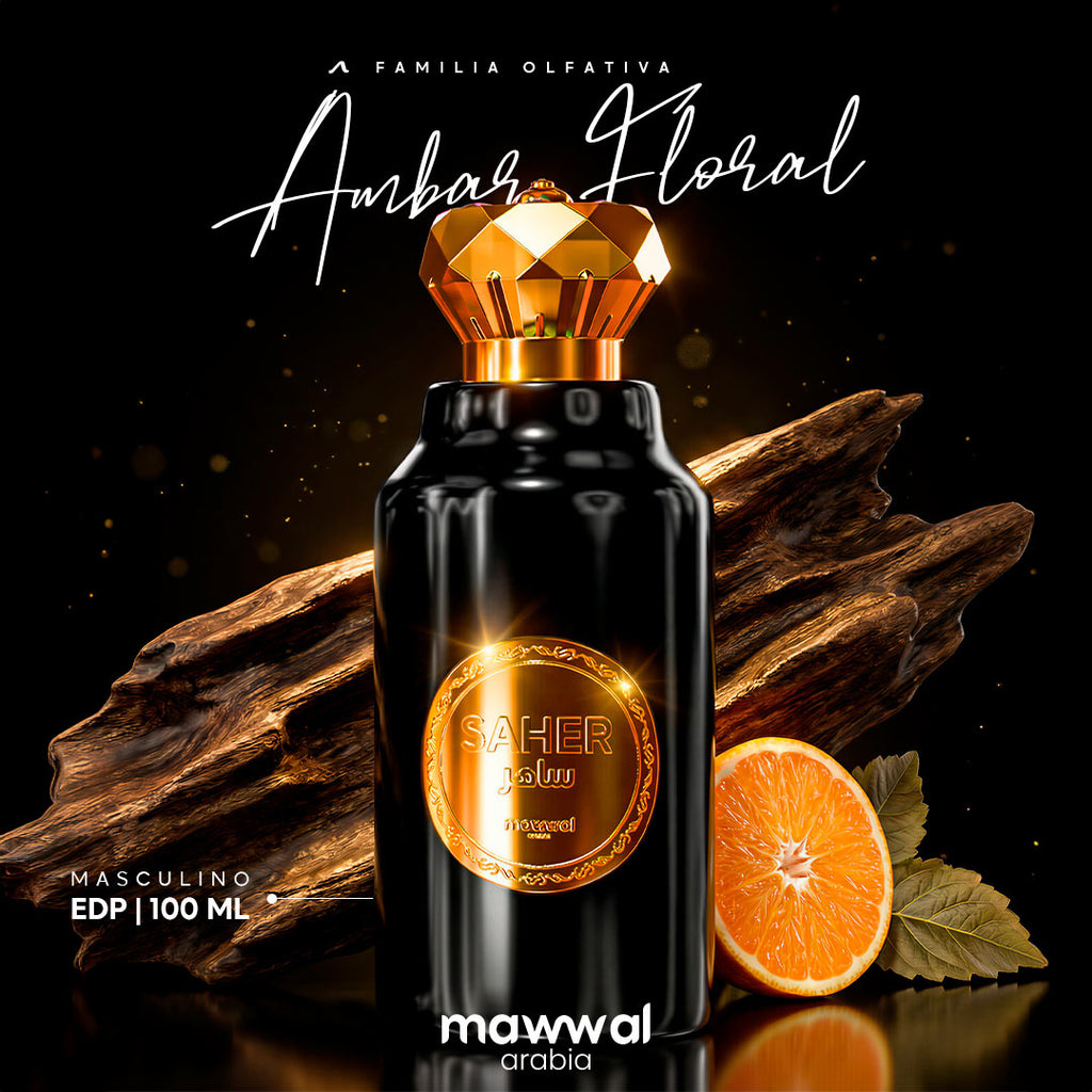 Mawwal Saher Perfume Masculino 100ml Eau de Parfum