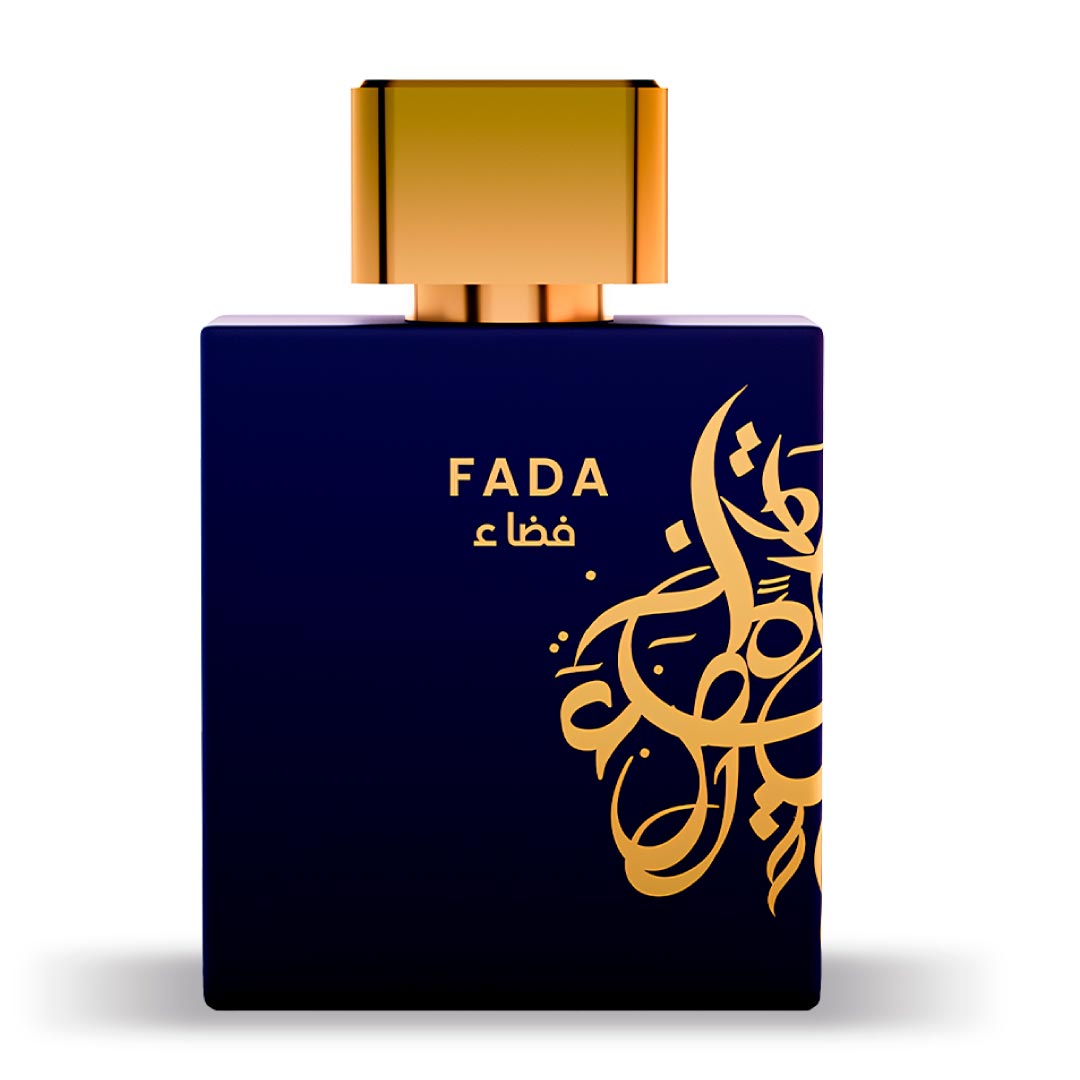 Perfume Mawwal Fada para hombre en frasco de 100ml, una fragancia árabe de alta concentración con notas de salida cítricas y especiadas