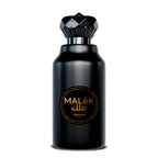 Frasco del perfume masculino Mawwal Malek de 100ml, una fragancia árabe intensa con notas amaderadas.