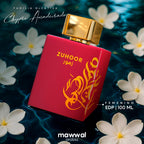 Perfume Zuhoor de Mawwal Arabia familia olfativa Chipre Amaderado